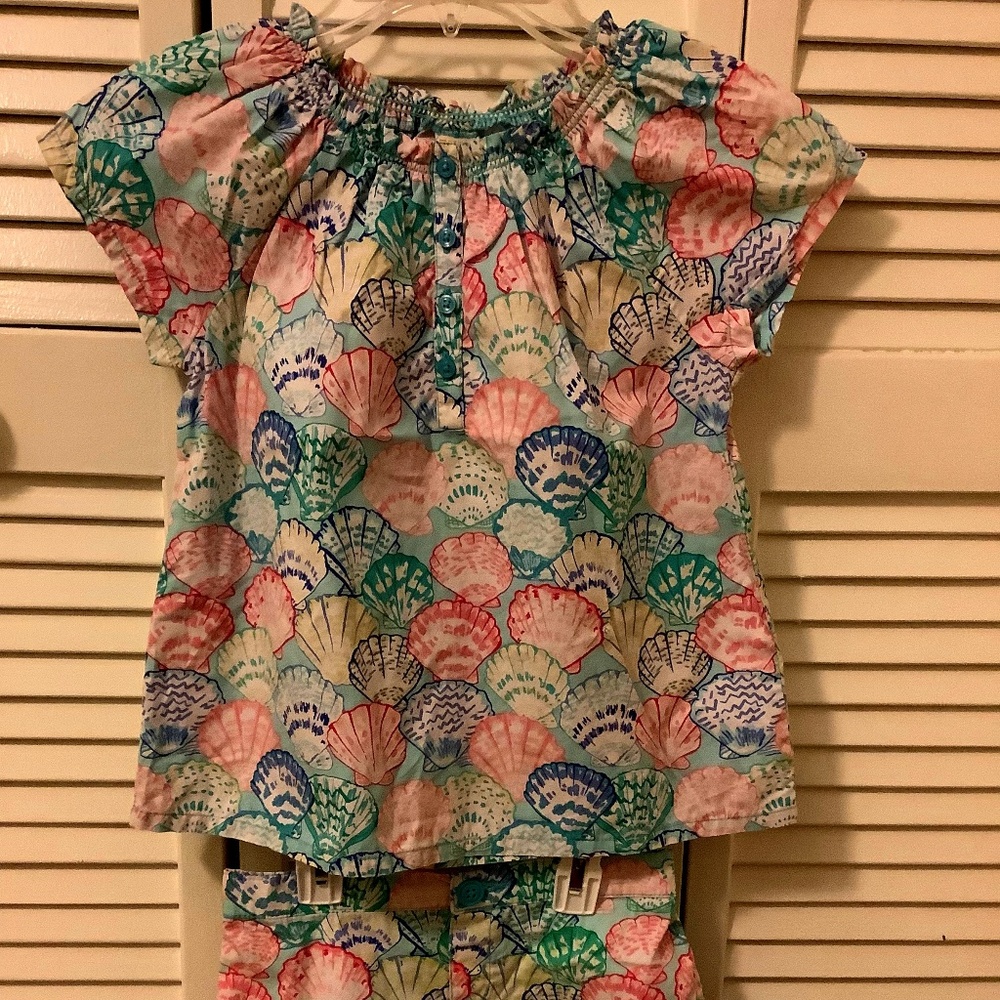 Gymboree seashell outfit